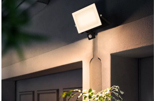 Lois flood BL 50W 30K HV IR Reflektor LED 50W 5400lm 3000K IP65 se senzorem pohybu a soumraku, černý