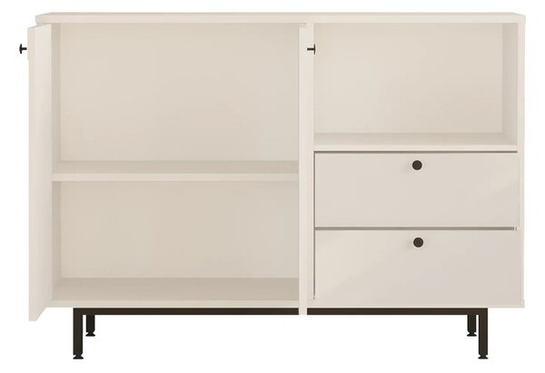 Skříňka na mikrovlnku Houseland Royce 02 bílá