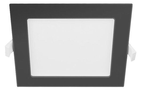 PN22400013 LED DOWNLIGHT vestavné svít.hranaté 6W,540lm,3000-6000K,IP44,černá,11,5x 11,5cm