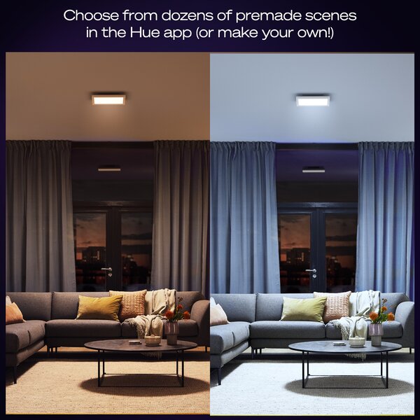 Hue Aurelle přisazený LED panel SQ S (čtverec) 30x30cm, bílá