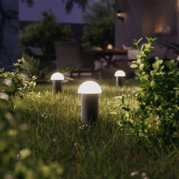 GardenLink Edwina venkovní stojací LED lampa LED 1,5W, 2700K, 24V, černá