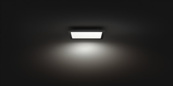 Hue Aurelle přisazený LED panel SQ S (čtverec) 30x30cm, černá