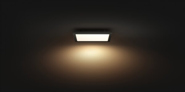 Hue Aurelle přisazený LED panel SQ S (čtverec) 30x30cm, černá