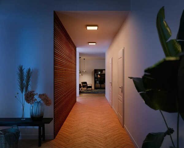 Hue Aurelle přisazený LED panel SQ S (čtverec) 30x30cm, černá