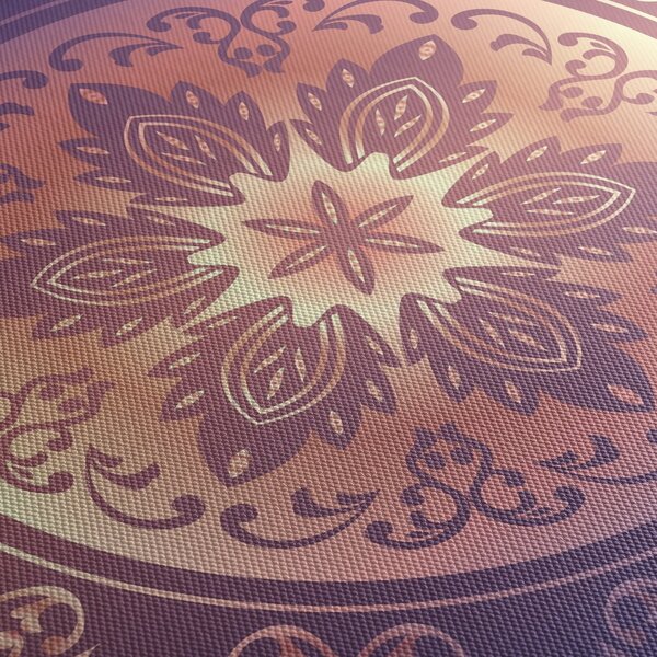 Obraz - Mandala na fialovém gradientu (70x50 cm)