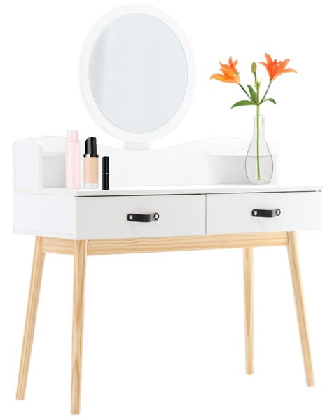 Toaletní stolek MINIMAL bílý PHO1602