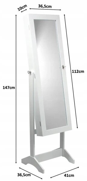 Šperkovnice GRAND se zrcadlem PHO5782