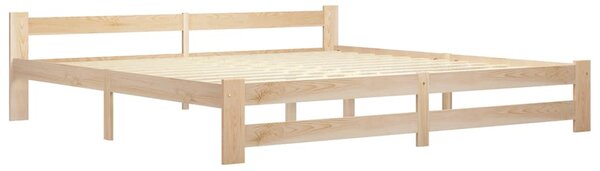 Rám postele bez matrace z masivního borovicového dřeva 321997