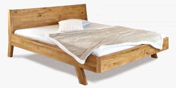 Dubová postel z masivu luxusní, marina 180 x 200 cm