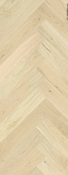 BARLINEK Pure classico Herringbone 130 Dub bianco 1WC000021 - 0.61 m2