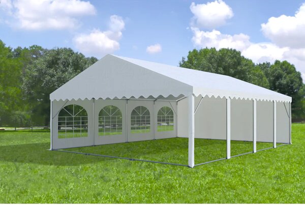 Párty stan 6x8m MAX 2m - ohnivzdorný barva Bílá