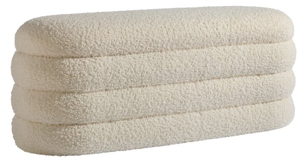 TABURETOVÁ LAVICE, textil, kompozitní dřevo, 130/50/46.5 cm MID.YOU - Online Only lavice, Online Only