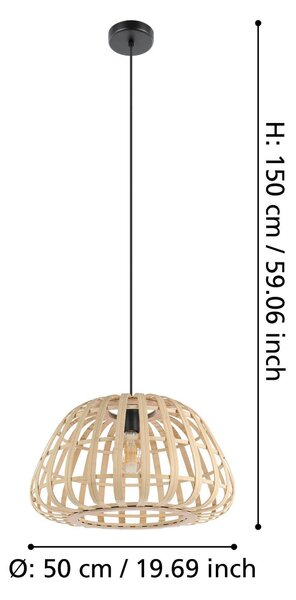ZÁVĚSNÉ SVÍTIDLO, 50/150 cm - Online Only svítidla, Online Only