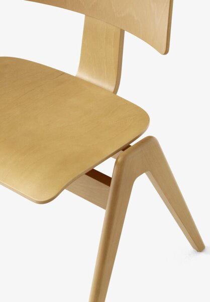 &Tradition Židle Daystak Side Chair RD1, beech