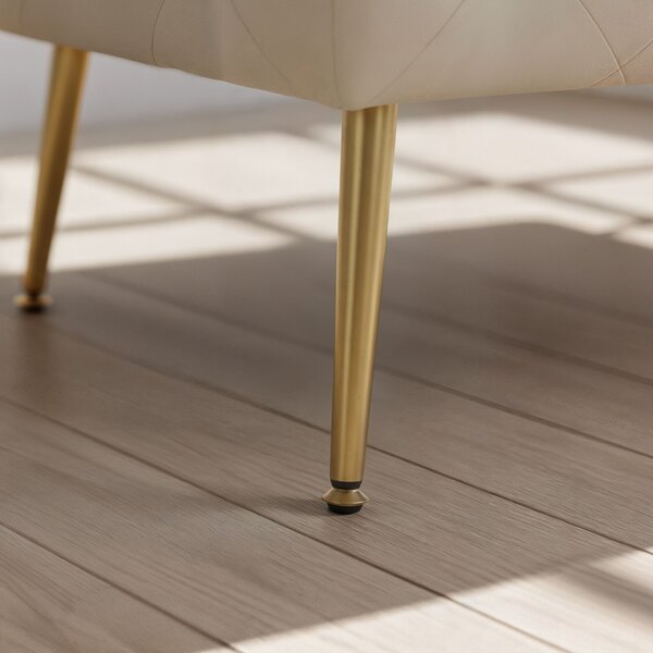 Ak furniture Taburet Madrid béžový