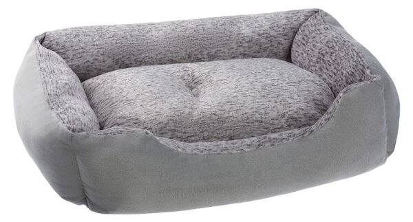 Petstuff Pelíšek pro psa, velikost M, 65 x 48 x 19 cm, šedý