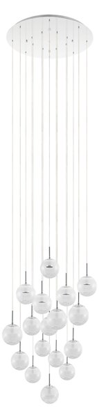 KŘIŠŤÁLOVÉ ZÁVĚSNÉ SVÍTIDLO, 78/320 cm Eglo