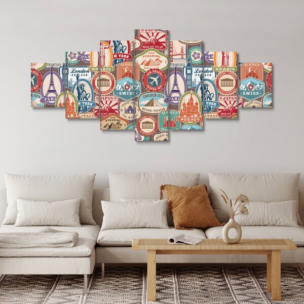 Obraz cestovatele (210x100 cm)
