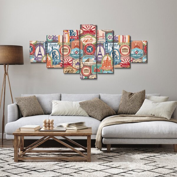 Obraz cestovatele (210x100 cm)