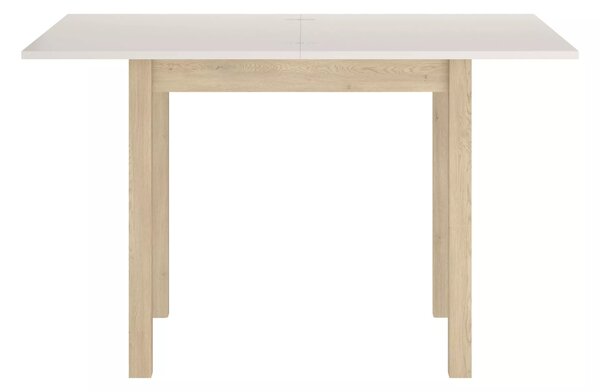 Rozkládací jídelní stůl FLIP 80(160)X80 cm, kašmír/dub Cremona Torro