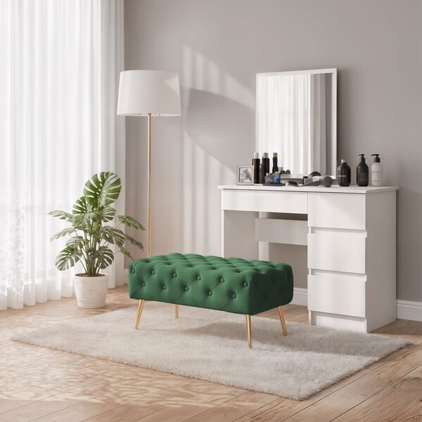 Ak furniture Taburet Madrid zelený