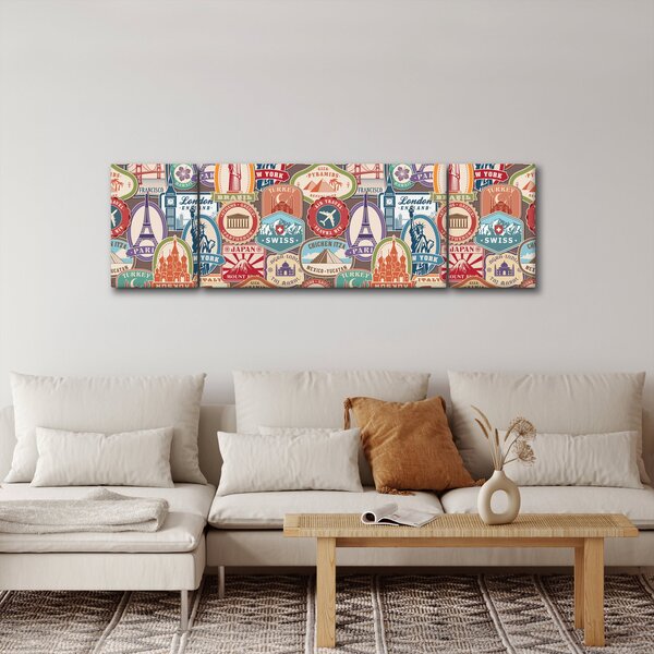 Obraz cestovatele (170x50 cm)