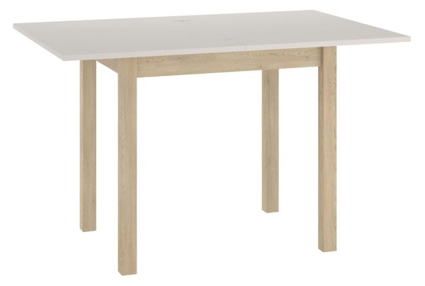 Rozkládací jídelní stůl FLIP 80(160)X80 cm, kašmír/dub Cremona Torro
