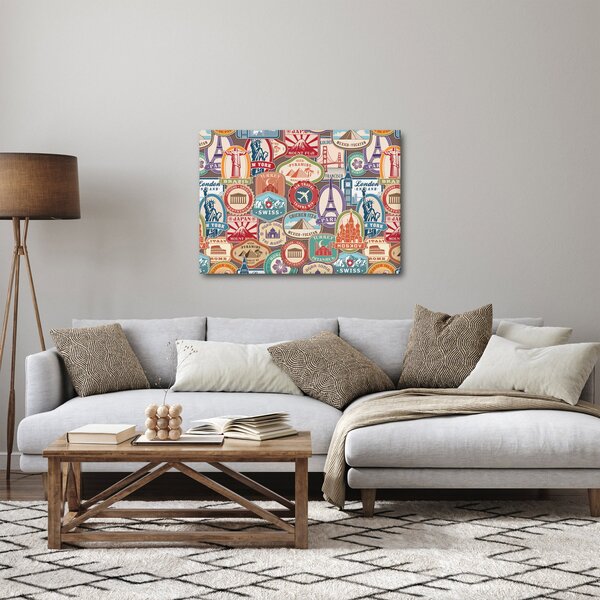 Obraz cestovatele (70x50 cm)