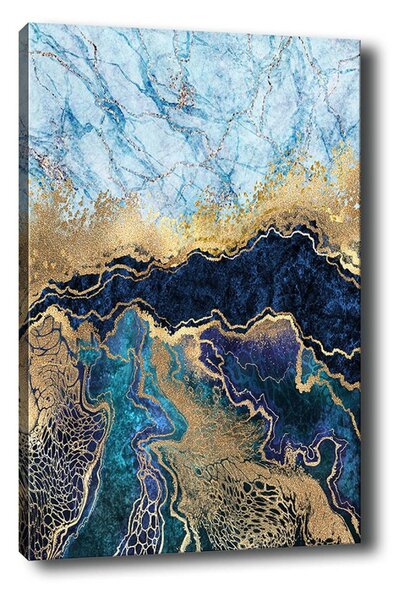 Wallity Obraz na plátně Marble river 50x70 cm