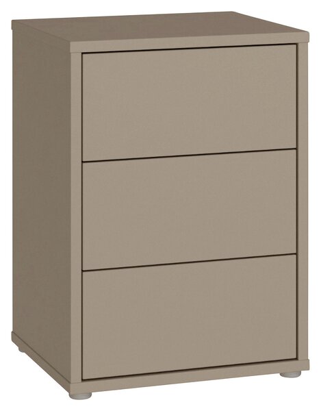 NOČNÍ STOLEK, šedohnědá, 50/69/42 cm Carryhome - Online Only noční stolky, Online Only