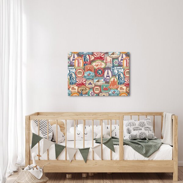 Obraz cestovatele (70x50 cm)