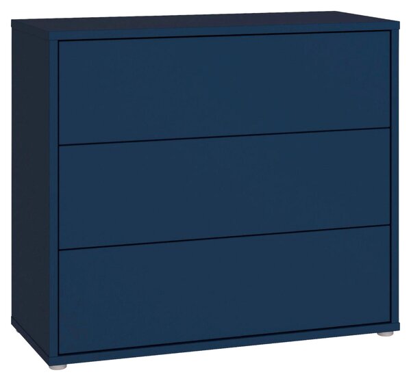 KOMODA, tmavě modrá, 95/83/42 cm Carryhome - Online Only noční stolky, Online Only