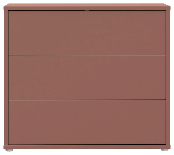 KOMODA, terracotta, 95/83/42 cm Carryhome - Online Only noční stolky, Online Only