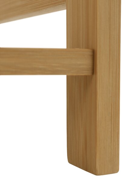 KONDELA Botník, 10-řadový, bambus, VERTO