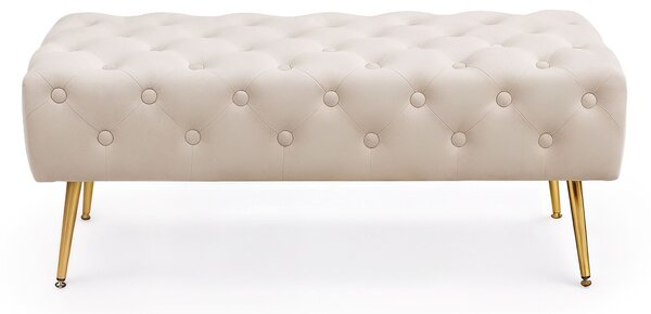 Ak furniture Taburet Monaco béžový
