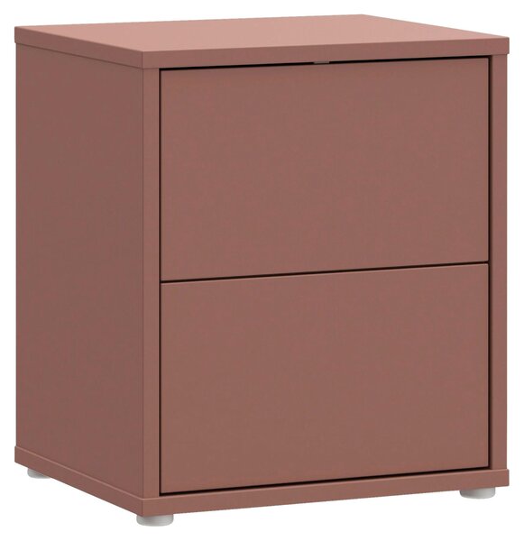 NOČNÍ STOLEK, terracotta, 50/58/42 cm Carryhome - Online Only noční stolky, Online Only