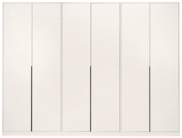 ŠATNÍ SKŘÍŇ S OTOČNÝMI DVEŘMI, kašmírová, 276/211/53 cm P & B - Šatní skříně, Online Only