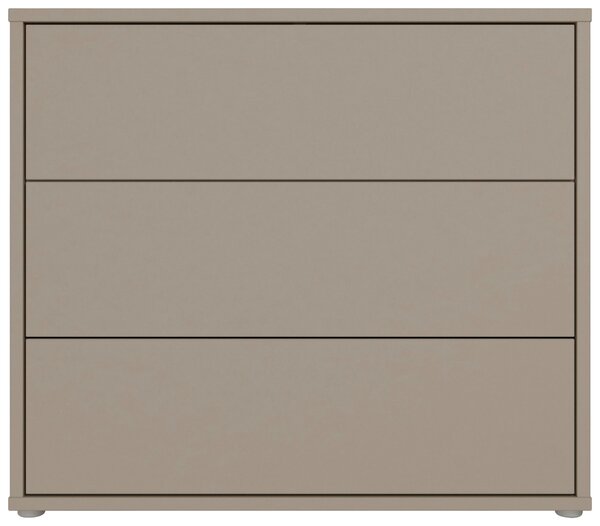KOMODA, šedohnědá, 95/83/42 cm Carryhome - Online Only noční stolky, Online Only