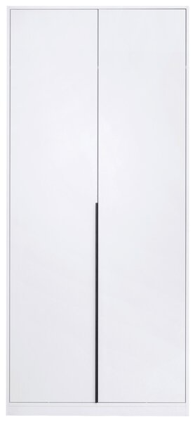 ŠATNÍ SKŘÍŇ S OTOČNÝMI DVEŘMI, bílá, 93/211/53 cm P & B - Šatní skříně, Online Only