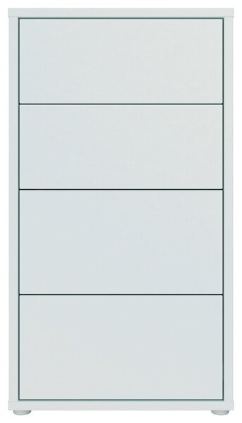 KOMODA, světle šedá, 55/99/35 cm Carryhome - Online Only noční stolky, Online Only