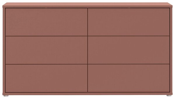 KOMODA, terracotta, 155/83/42 cm Carryhome - Online Only noční stolky, Online Only