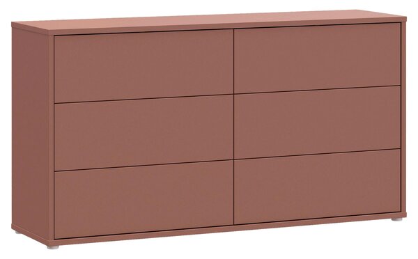 KOMODA, terracotta, 155/83/42 cm Carryhome - Online Only noční stolky, Online Only