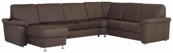 SEDACÍ SOUPRAVA, textil, tmavě hnědá Beldomo System - Sedací soupravy