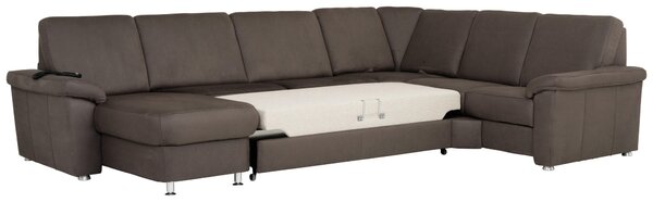 SEDACÍ SOUPRAVA, textil, tmavě hnědá Beldomo System - Sedací soupravy