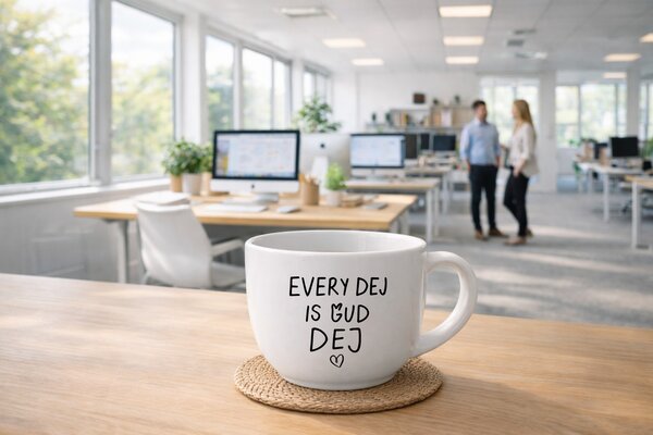 EVERY DEJ IS GUD DEJ - keramický hrnek 400 ml