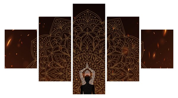 Obraz - Meditace (125x70 cm)