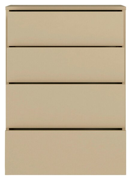 KOMODA, světle žlutá, 75/99/35 cm Carryhome - Online Only noční stolky, Online Only