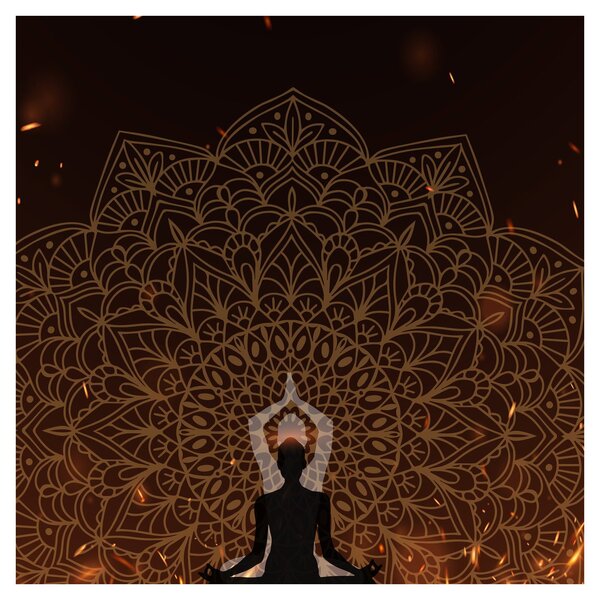 Obraz - Meditace (30x30 cm)