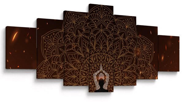 Obraz - Meditace (210x100 cm)