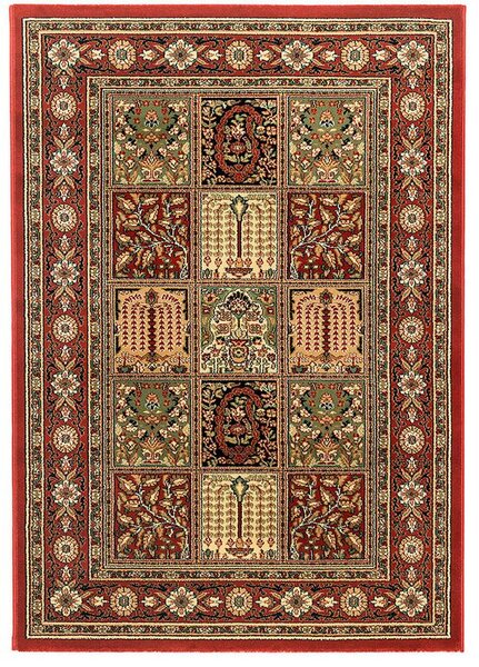 Breno Kusový koberec SOLID 12/CVC – kazetový orientální vzor, 80x150 cm